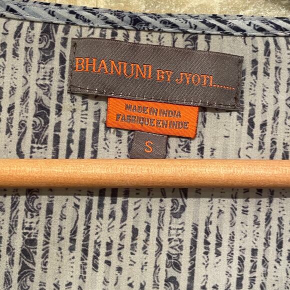 Bhanuni by Jyoti Embroidered Dress | Boho Peasant Style, Silky Viscose NWOT, S - Picture 6 of 8